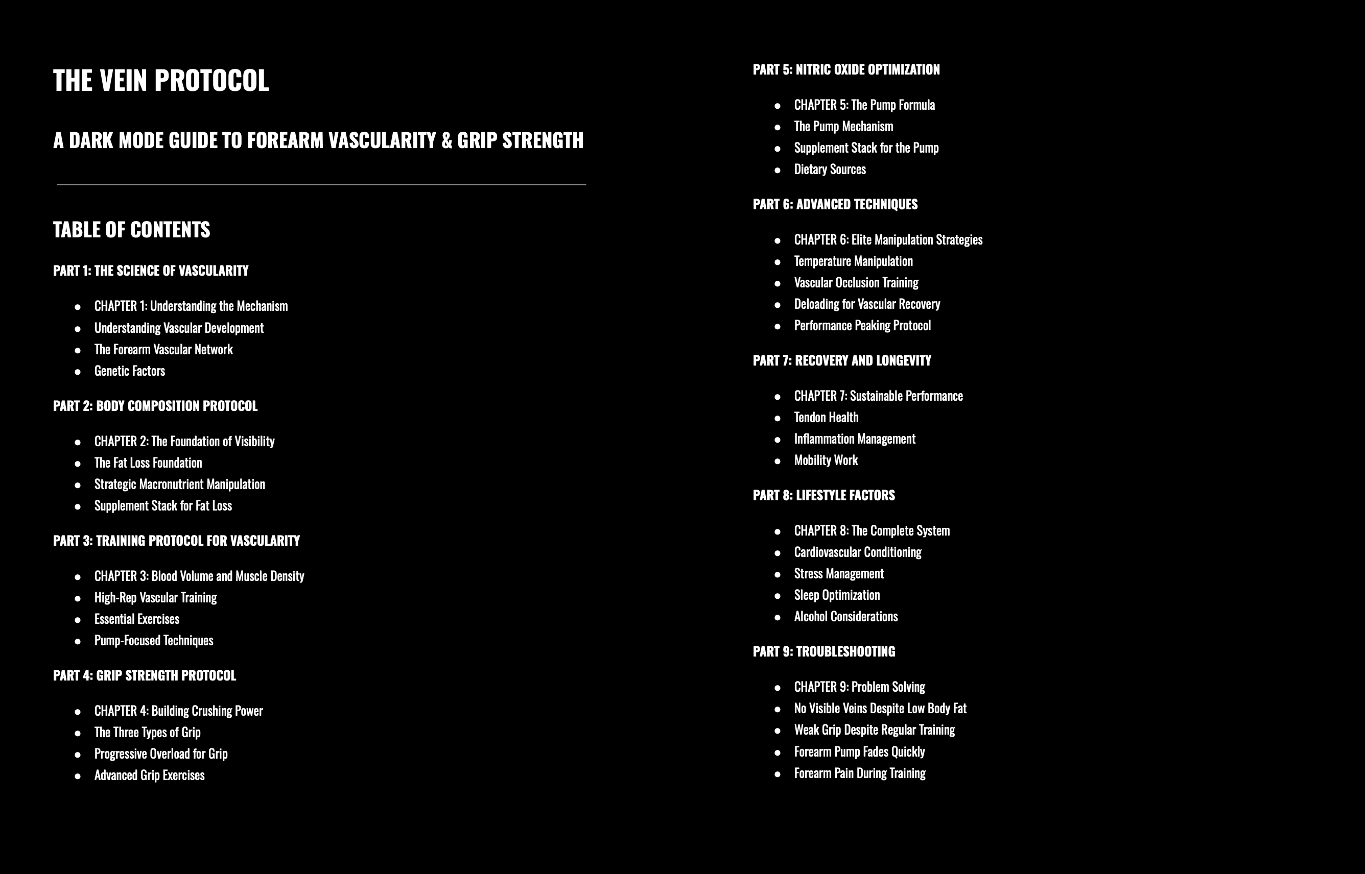 THE VEIN PROTOCOL™